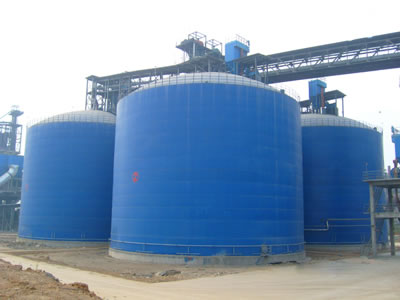 新邱水泥钢板库改造