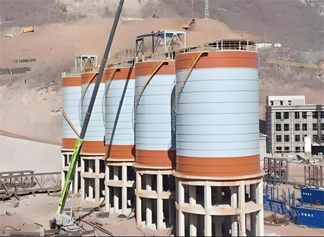 新邱高架钢板仓